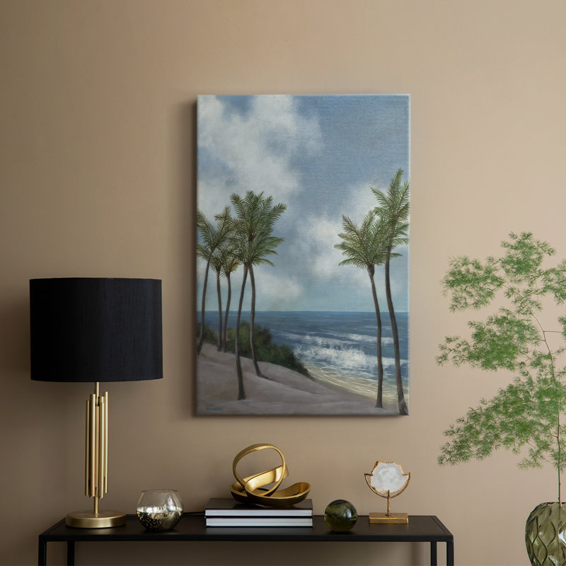 Palmier côtier I - galerie Cavas, H 48 po x l 32 po