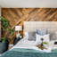 Planches murales en bois récupéré Timberchic River - Application simple de revêtement mural auto-adhésif pour le bricolage - Décoration murale moderne et haut de gamme, 5 po de largeur-36807170