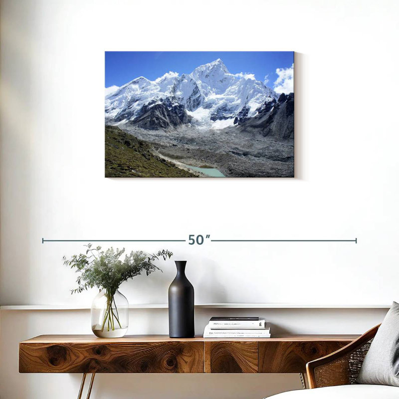 Camp de base du Mont Everest à Alvord, H 20 po x l 30 po