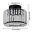 Glass Semi Flush Mount-114234908