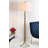 Aben 60'' Gold Traditional Floor Lamp