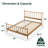 Edward Solid Wood Slat Bed-93690546