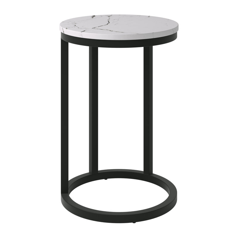 Benhart End Table, White