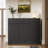 Shoe Cabinet Storage With 3 Doors, Freestanding Shoe Cabinet With Drawer & Adjustable Shelves, Wooden Shoe Organizer For Entryway, Hallway, Black-276658117
