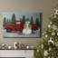 Toile tendue avec châssis Winter Truck-470174676