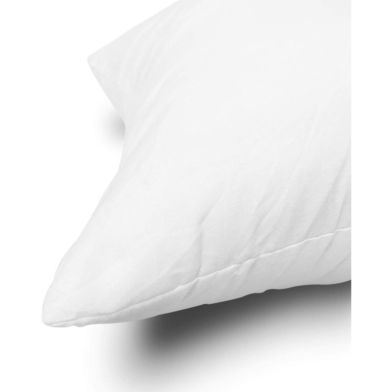 Throw Pillow Inserts, Set Of 2 Lightweight Down Alternative Polyester Pillow, Couch Cushion, Sham Stuffer, Machine Washable