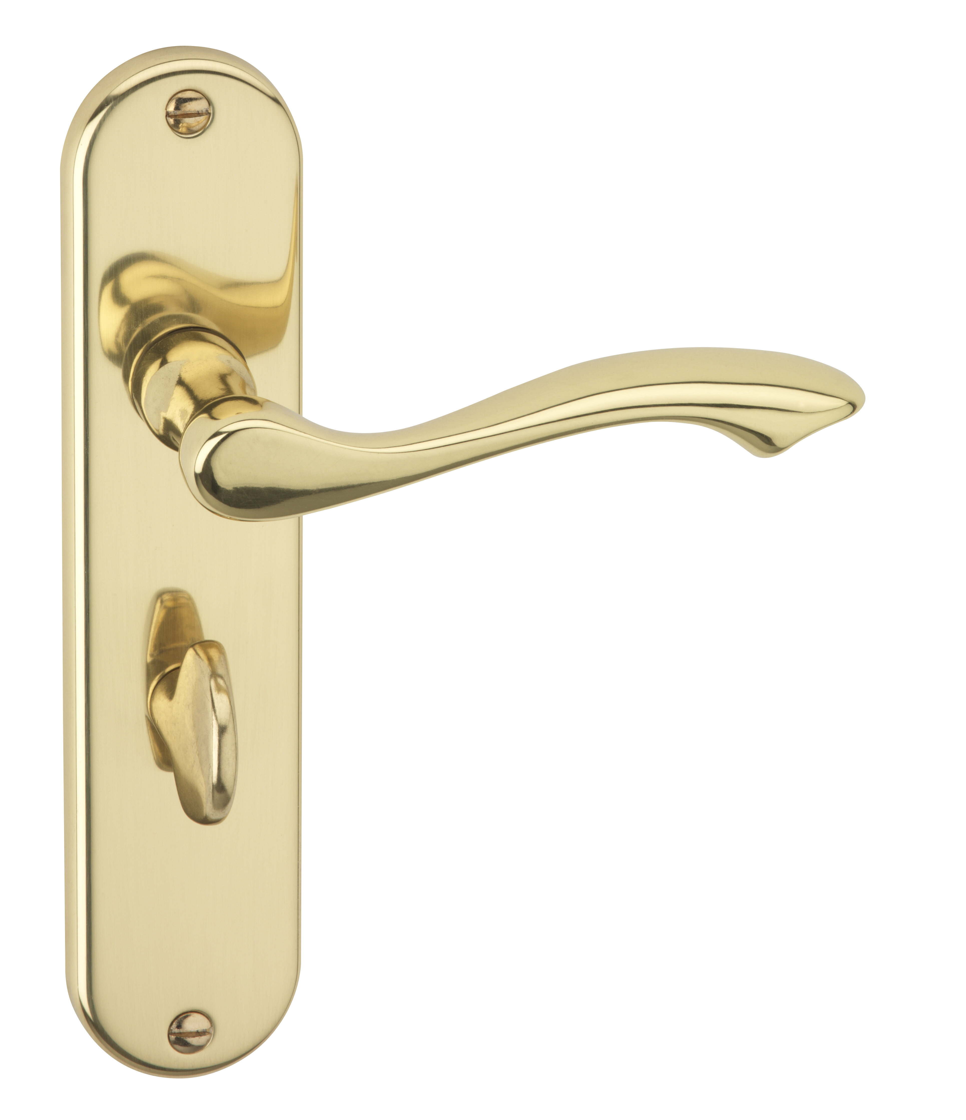 Bathroom Thumb Turn & Release in Gold Polished Brass - Handle King Ireland