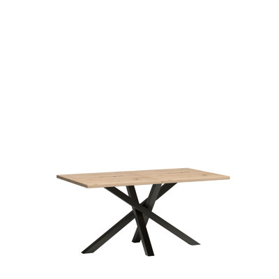 CALI Extendable Metal Base Dining Table