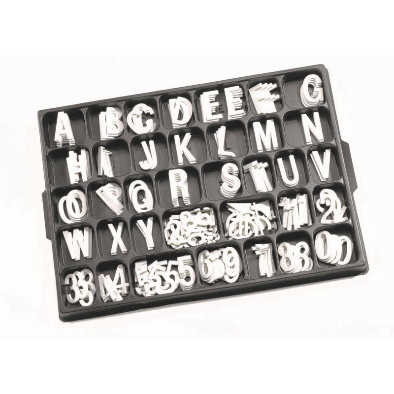 AARCO 160 Characters Magnetic & Lettering