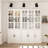 Momo 78.7'' Wide 15 - Shelf Storage Cabinet