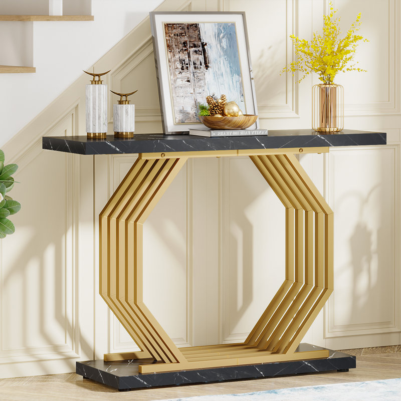 Console 39,37 po Kianalee, Noir