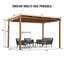 Wood Pergola-563900465
