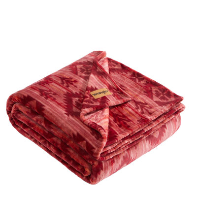 Wrangler Printed Ultra Soft Plush Fleece Blanket