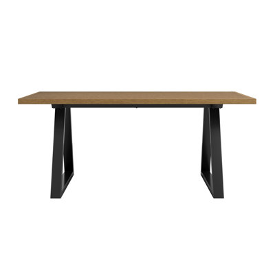 Hyde Whiskey / Black Dining Table