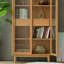 Grande bibliothèque de style nordique