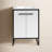 Saray 24'' Single Bathroom Vanity with Vitreous China Top-1149136763