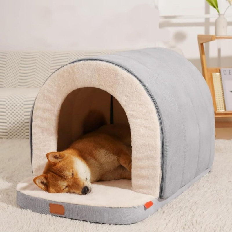 Niche pour chat de style grotte, Grand L 19,69 po x l 29,53 po