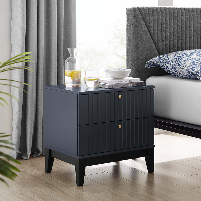 Table de chevet Dakota par Modway, Bleu