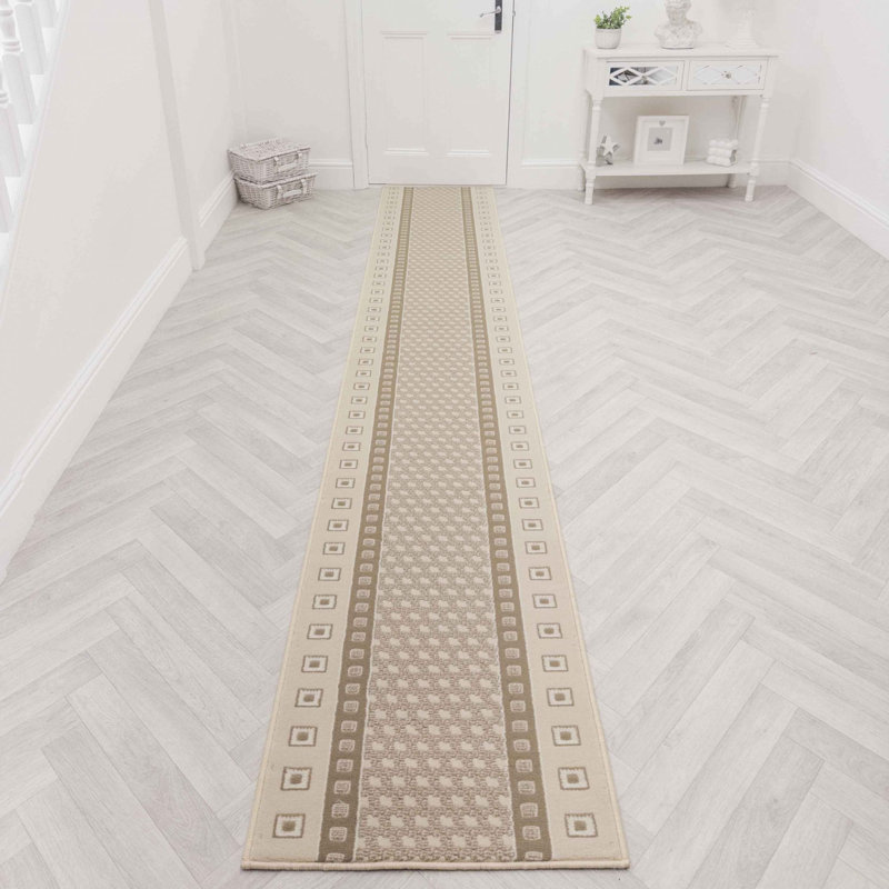 Runner Geometric Area Rug, Runner 60 x 330 cm