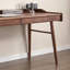 Bureau moderne simple en noyer noir-110428666