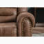 Fauteuil inclinable manuel en similicuir de 37,4 po de largeur
