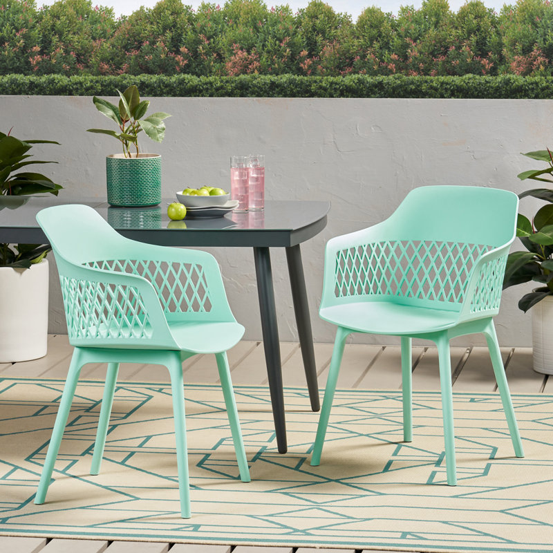 ensemble de 2 chaises de patio, Menthe