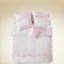 Ensemble de literie pour grand lit rose, ensemble d'édredon floral en microfibre 6 pièces
