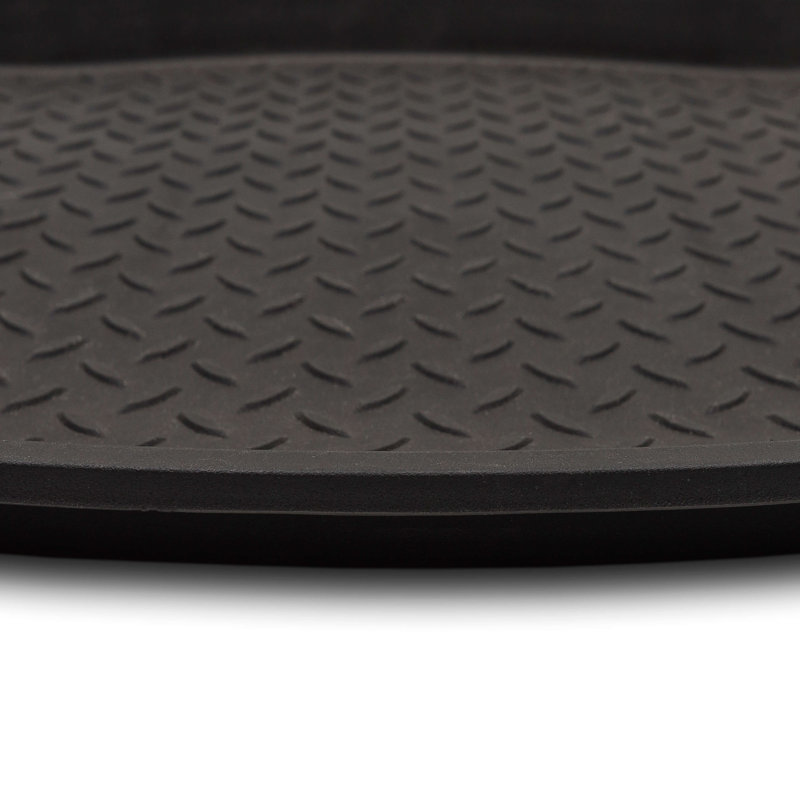 Chet Diamond Utility All Weather Indoor Outdoor Rubber Boot Tray, 40'' x 19''