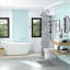 Lavabo de salle de bain en céramique 24 po x 16 po - Aspect élégant et pratique-489796382