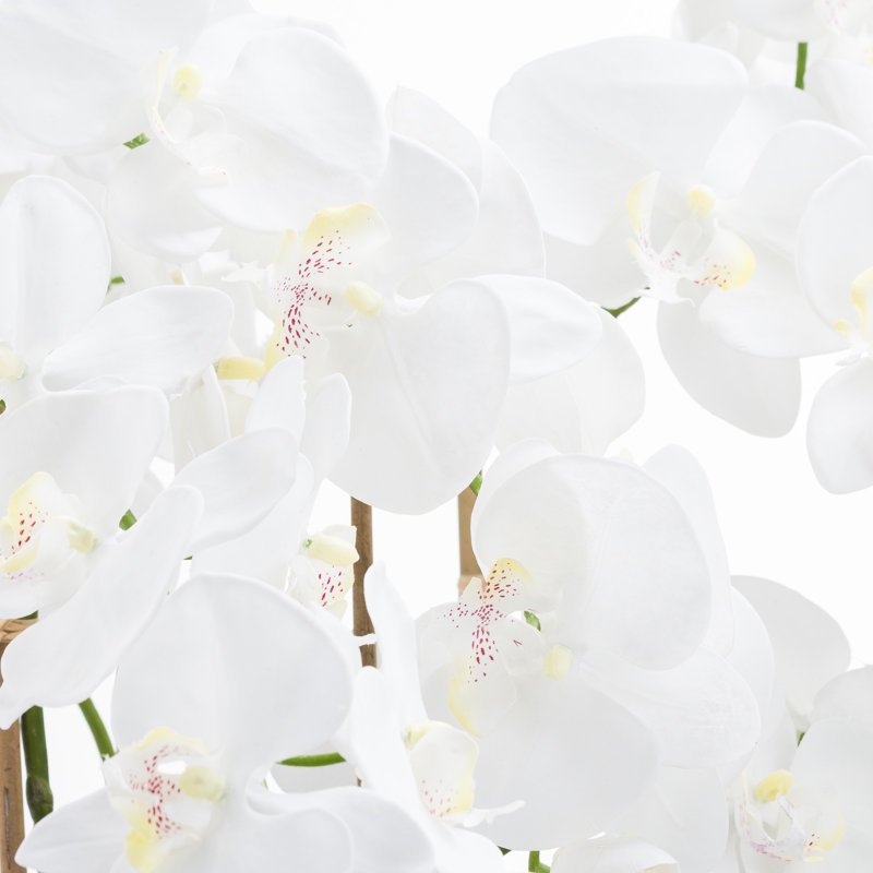 320.04cm Faux Flowering Plant in Glass Pot