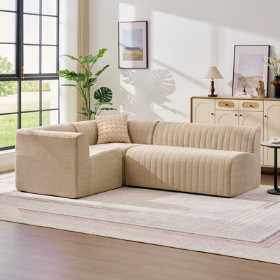 Canapé modulaire rembourré 86,8 po