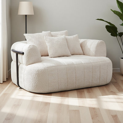 Fauteuil surdimensionné de 64 po avec méridienne et siège désossé 64 po