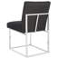 Chaise d'appoint rembourrée en acier inoxydable Athens-1226118018-1213203037
