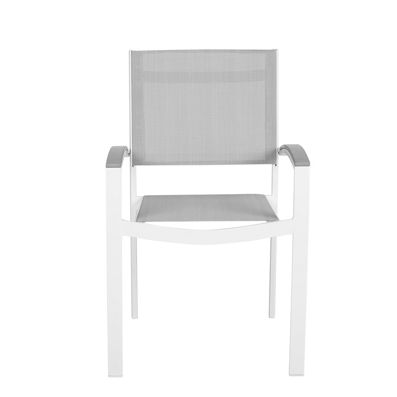 Stanfield Stacking Patio Dining Armchair with Cushion
