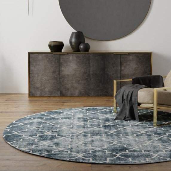 Tapis Uptown Jill Zarin Lincoln Center, Rond 7 pi 10 po