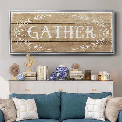Gather - Toile encadrée