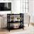 Console Table 3-Tier With Storage Shelves-556880781