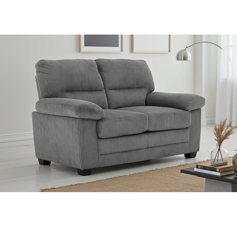 Sofa, 2, Grey Corduroy