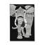 Tapis tissé noir Mosso-263762230