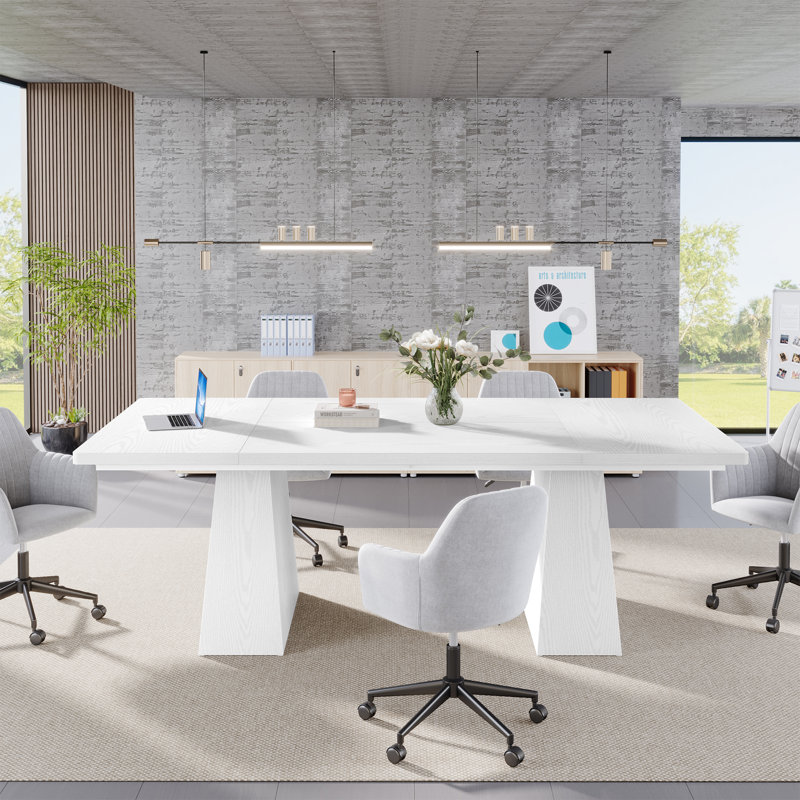 Table de salle à manger, Blanc