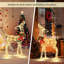 Décoration de Noël illuminée pour 2 rennes de Noël 2 pièces 50 + 120 DEL
