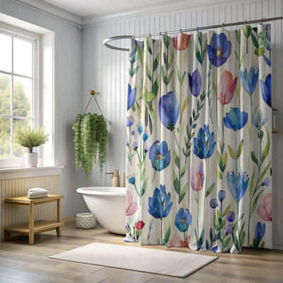 Rideau de douche Spring Hue - Premium