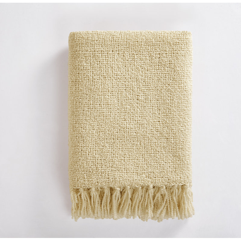 Jeté Brooklyn Loom Chunky Boucle 50 x 70, Tanné