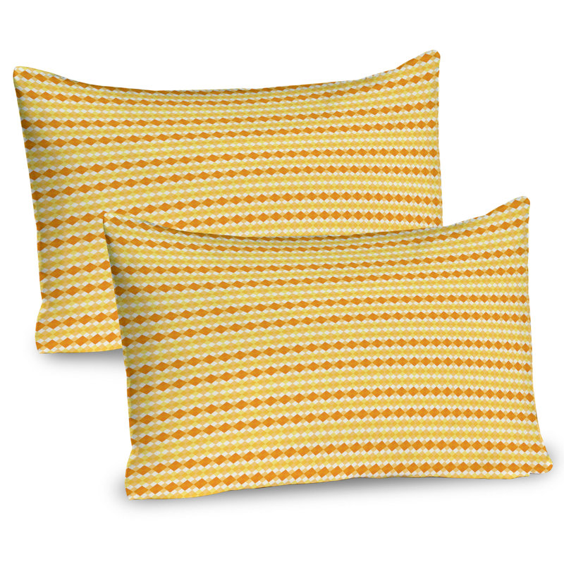 Ensemble de 2 taies décoratives Ambesonne Argyle, H 20 po x l 26 po