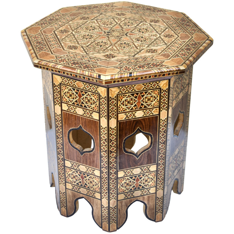 Solid Wood End Table