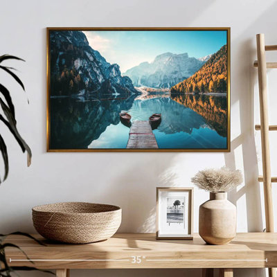 Jetée du lac Braies