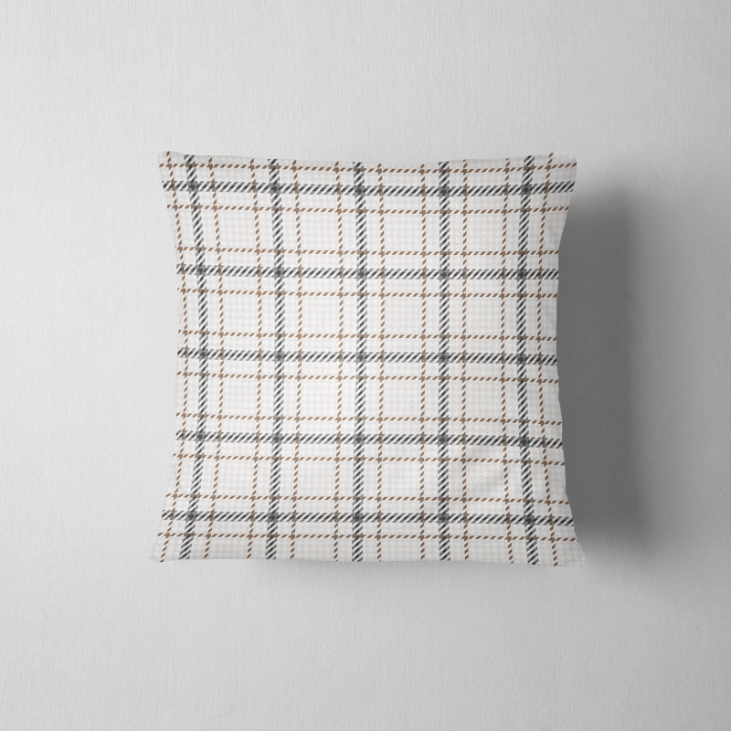 Housse de coussin Christmas, H 16 po x l 16 po, Beige