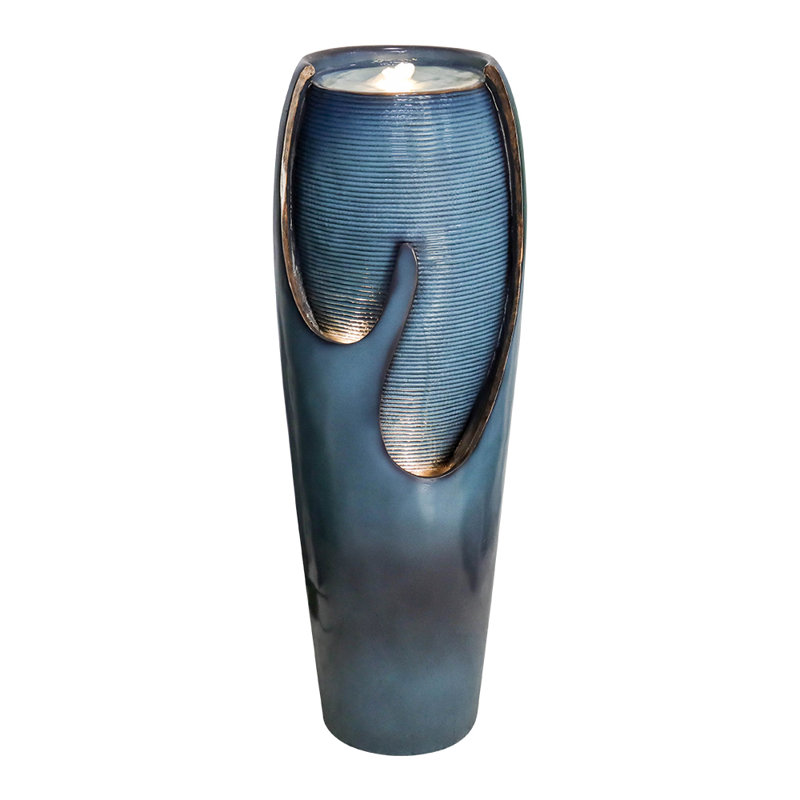 Cherelyn Indoor Outdoor Cascade Fountain with Lights