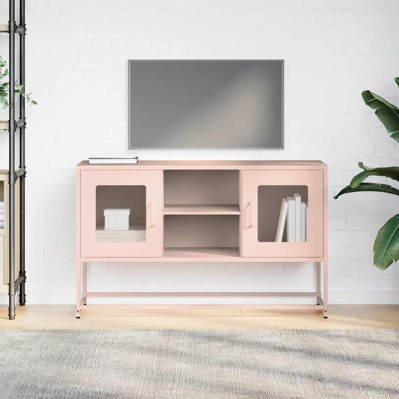 Unfinished TV Stand for TVs up to 43", Pink
