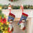 19.00"L Hooked Stocking, Snowman